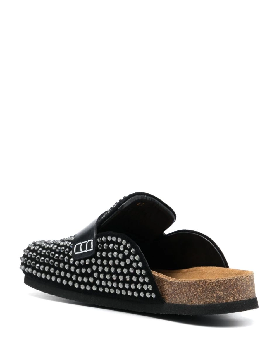 Affordable mules Anderson JW crystal-embellished leather Women 0503